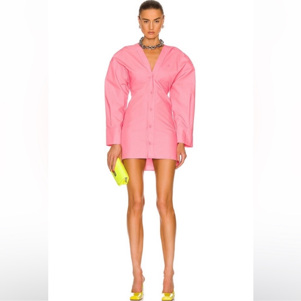 Margot cotton-poplin mini shirt dress